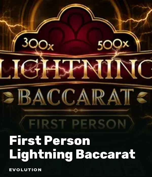 First Person Lightning Baccarat