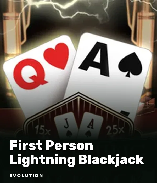 First Person Lightning Blackjack