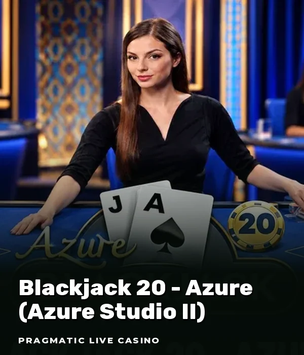 Blackjack 20 - Azure (Azure Studio II)