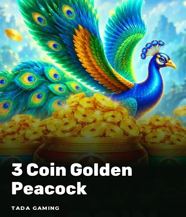 3 Coin Golden Peacock