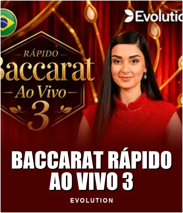 Baccarat Rápido Ao Vivo 3