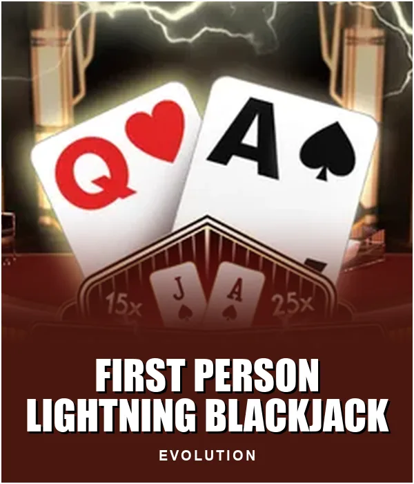 First Person Lightning Blackjack