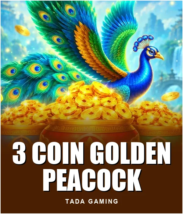3 Coin Golden Peacock
